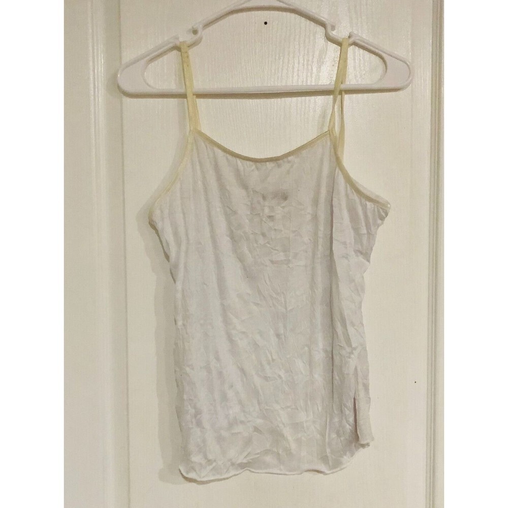 Zenobia Women's Camisole Sleeveless Breathable‎ Tank Top White Plus Size 3X